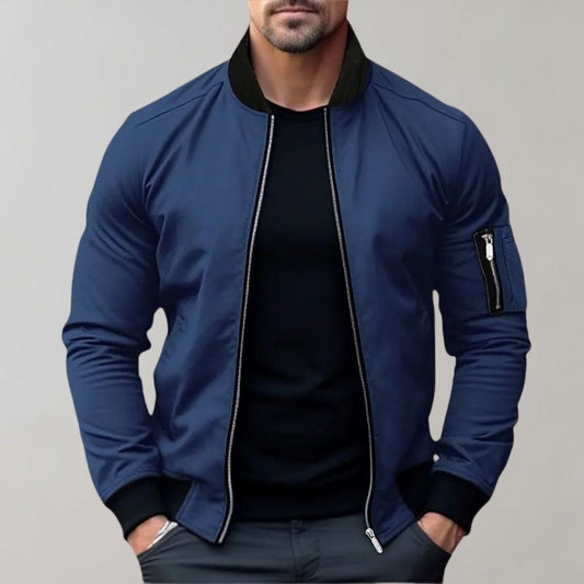Jarl Bomber Jacket | Lightweight Zip Jacket for Autumn