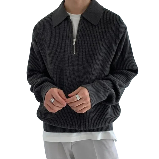 Anova Sweater | Men's Classic Long Sleeve Knit Jumper