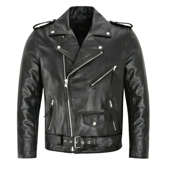 Lancelot Men's Vegan Leather Jacket | Winter Zip-Up Jacket