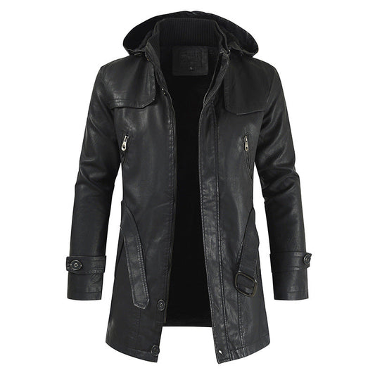 Miller Men’s Jacket | Faux Leather Winter Style