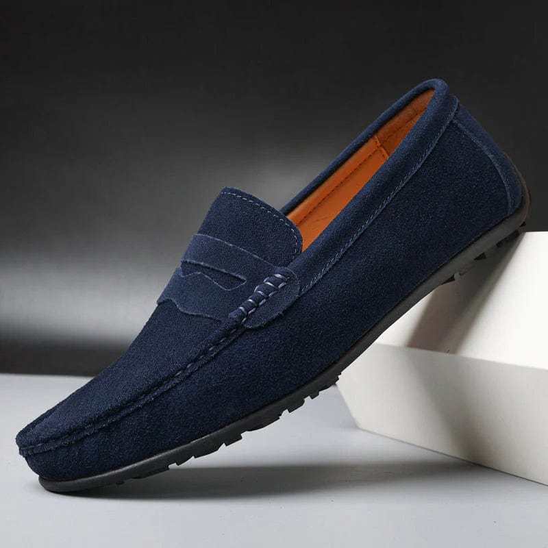 Kasper Loafers | Men's Suede Slip-On Casual Shoes