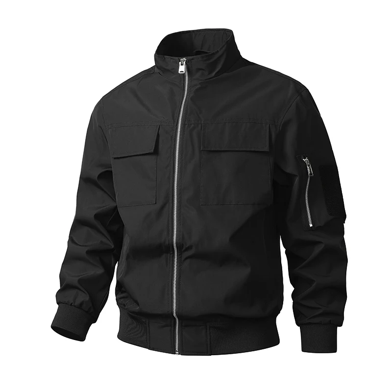 Lavern Men’s Jacket | Slim Fit Bomber Jacket for Autumn