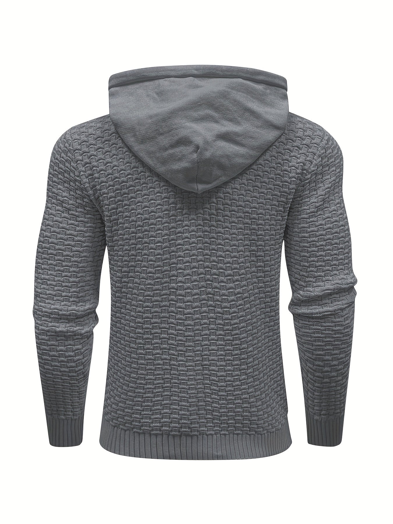 Kentley Hoodie | Men's Retro Knitted Hoodie for Winter