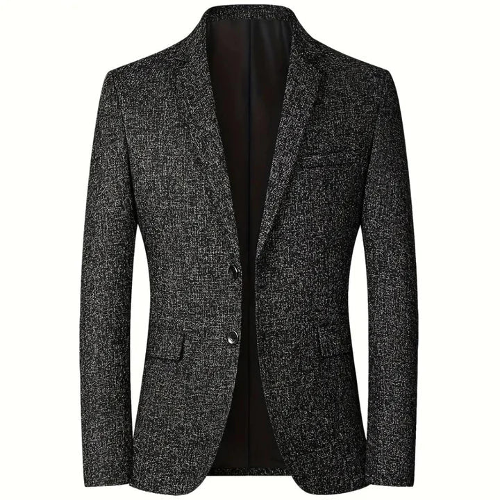 Khalil Blazer | Men's Autumn Slim Fit  Textured Blazer