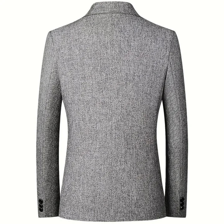 Khalil Blazer | Men's Autumn Slim Fit  Textured Blazer