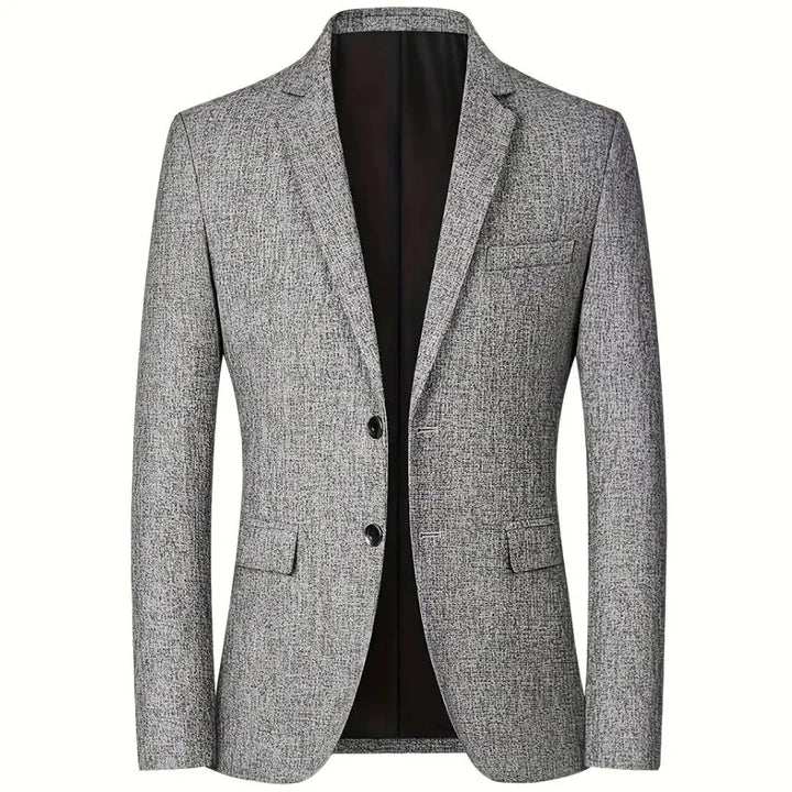 Khalil Blazer | Men's Autumn Slim Fit  Textured Blazer