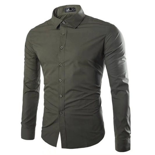 Lawson Men’s Shirt | Wrinkle-Free Dress Shirt for Autumn