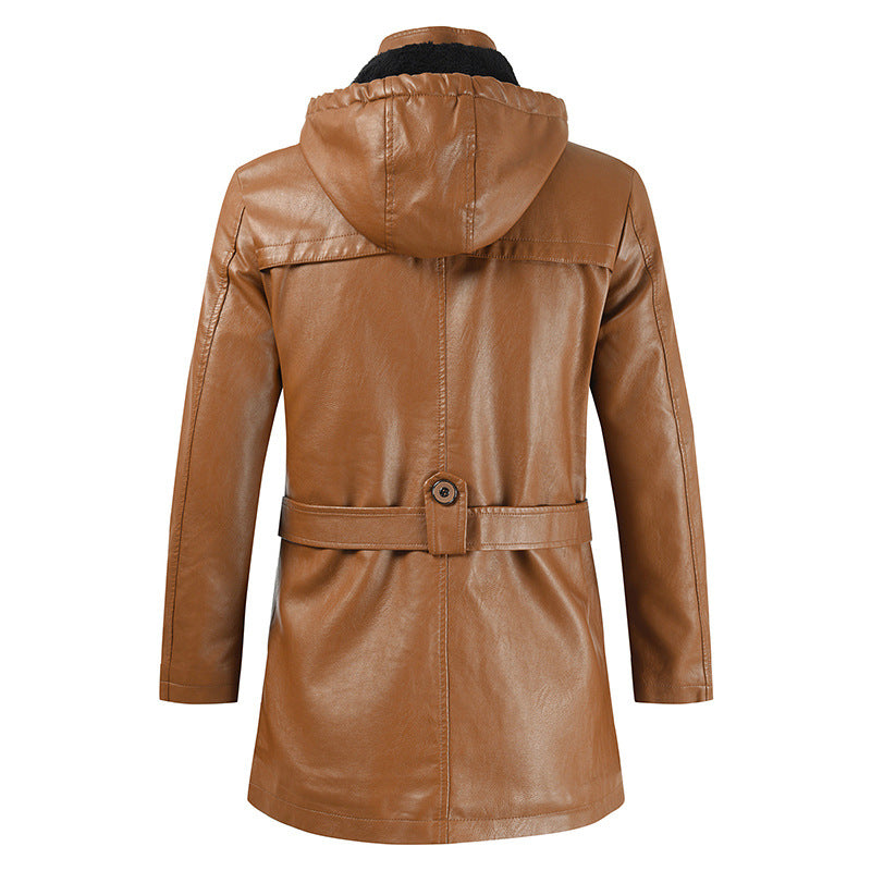 Miller Men’s Jacket | Faux Leather Winter Style