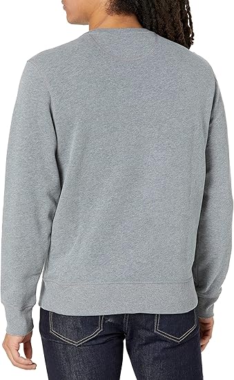 Men's Fleece Crew Neck Sweatshirt - LANVU LONDON