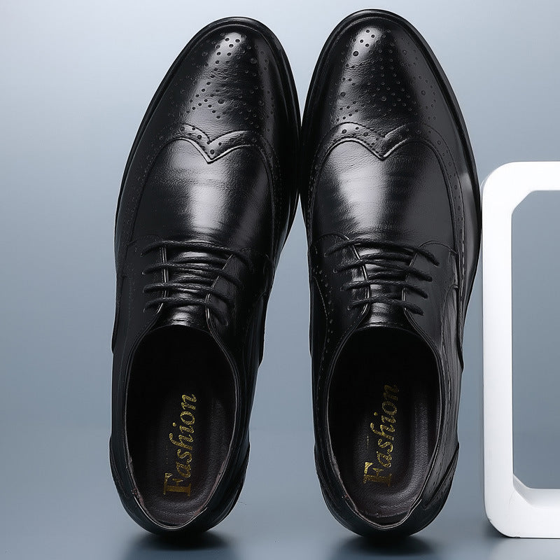 Keary Dress Shoes | Men's Formal Lace-Up Leather Shoes