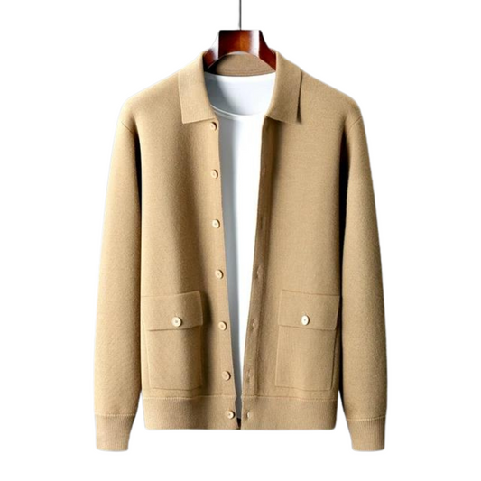 Jamar Button-Up Cardigan | Soft Knit Cardigan for Autumn